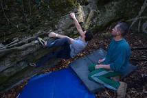 Bouldering na Rozbehoch (video)