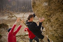 Bouldering na Rozbehoch (video)