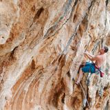 No Sleep 'till Hammersmith, 7a+, Kalymnos (fotil Saboter)