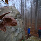 Chřiby bouldering Seník