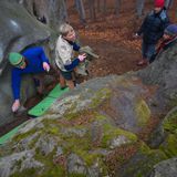 Chřiby bouldering Seník