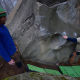 Chřiby bouldering Seník