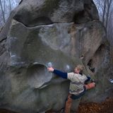 Chřiby bouldering Seník