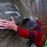 Chřiby bouldering Seník