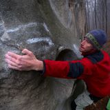 Chřiby bouldering Seník