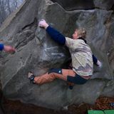 Chřiby bouldering Seník