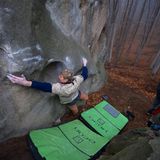 Chřiby bouldering Seník