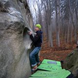 Chřiby bouldering Seník