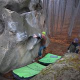 Chřiby bouldering Seník