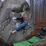 Chřiby bouldering Seník