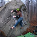 Chřiby bouldering Seník