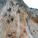 Sabotér lezie Remember Wadi Rum (6c) v Ghost Kitchen