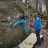 Držková bouldering